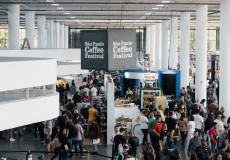 Melitta oferece diferentes bebidas durante evento de café na Bienal do Ibirapuera